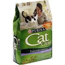 Gradually increase the amount of new cat food per day while proportionally lessening the old one until he is used to what he's eating. Cat Chow Cat Food Indoor Formula Cat Food Foodtown