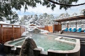 Ten Thousand Waves Is Inspired By The Great Japanese Mountain Hot Spring Resorts Ten Minutes From Downtown Sant Ten Thousand Waves Mexico Vacation Hot Springs