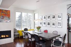 We're pleased to offer a large selection of quality dining tables that are priced affordably and ready to add function and. Dining Room With Custom Concrete Table Contemporary Dining Room Calgary By K West Images Interior And Garden Photography Houzz