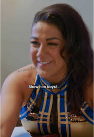 think bridgerton, but remember to dive off the top rope! #WWEOnNetflix  premieres with #WWERAW TONIGHT. 💥 #bayley #streetprofits