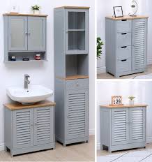 Westwood Bathroom Furniture Range Cabinet Under Sink Storage Mirror Cupboard Ebay