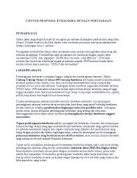 Contoh proposal usaha atau contoh proposal bisnis akn saya sampaikan dalam posting kali ini. Doc Contoh Proposal Kerjasama Dengan Perusahaan Shandy Santika Academia Edu