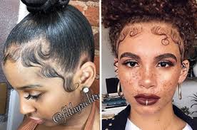 Baby hair can get frizzy in the front, so when you blow dry, use a comb to smooth them down. 17 Photos Of Baby Hair That Will Make Every Black Girl Say Snaaaaaatched