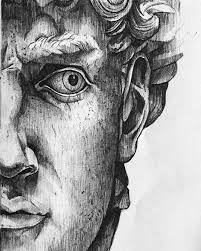 Human face drawing cow drawing drawing faces painting & drawing drawing ideas dotted drawings ink pen drawings animal sketches animal drawings. David Sketch Art Artist Artwork Artsy Artistsoninstagram Pen Pencil Ink Sketch Draw Drawing Pic Blac Statue Tattoo Diy Art Painting Art