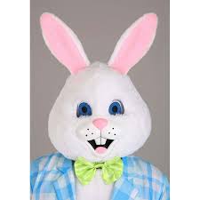 Adult Deluxe Easter Bunny Mascot Costume