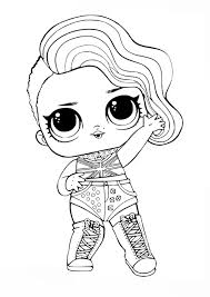 Cheeky Babe Lol Dolls Cool Coloring Pages Coloring Pages