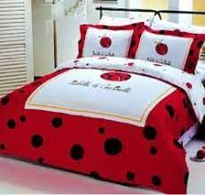 Lady Bug Polka Dot Duvet Bedding Set Twin Ladybug Bedroom Ladybug Bedding Duvet Bedding Sets