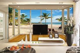 3d Fenster Strand Fototapeten Wandbild Fototapete Bild Tapete Familie Kinder Fototapete Wandtapete Tapeten Wandbilder