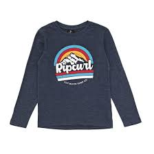 Rip Curl Rainbow Mountain Boys Long Sleeve T Shirt