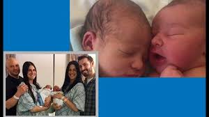 Twin sisters deliver baby boys