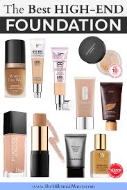 Updated 2020 My 10 Favorite High End Foundations For All Skin Types Best Foundations The Millennial Maven Foundation For Combination Skin Best Foundation For Dry Skin Best Foundation