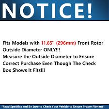 Detroit Axle - 2pc Front Brake Calipers For 2007-2015 Mini
