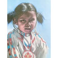 1992 Penni Anne Cross “Ponytails” Framed 17” Signed Print 386/447 w/COA