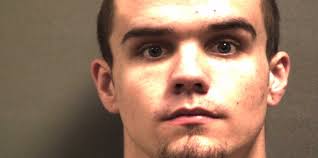 Police use spike strips to stop vehicle loaded with stolen goods