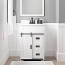 Style Selections Morriston 24-in White Undermount Single Sink ...