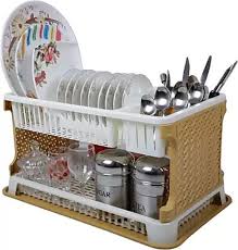 Check spelling or type a new query. Buy Evershine New Draining Tray Dish Drainer Drying Rack Tray Sink Holder Basket Dish Rack Kitchen Accessories Brown Color Online 2000 From Shopclues