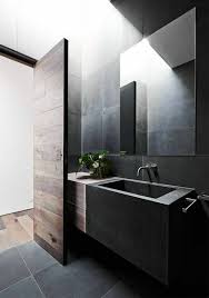 Modernes badezimmer schwarz weiß mit wandgestaltung aus bildrahmen. 10 Schwarzes Bad Ideen Badezimmerideen Badezimmer Badezimmer Design