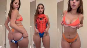 Sophieraiin Spider Girl Tease OnlyFans Video Leaked - Horny Leak