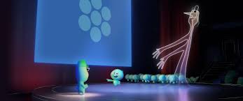 So he wakes up in the afterlife. Our First Impressions Of Pixar S Soul After Screening 35 Minutes It S A Living Art Piece Pixar Post