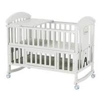 Pine Wood Multifunctional Baby Crib WBB707 - Clafbebe
