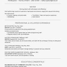 All you need to know in order to start building a winning a cv is a personal marketing tool that is used to present a candidate's application to a job offer as well as the people who are in charge of the hiring. Waiter Waitress Resume And Cover Letter Examples