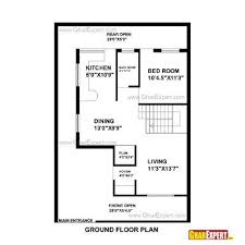House Plan For 30 Feet By 44 Feet Plot Plot Size 147 Square Yards My House Plans 30x40 House Plans North Facing House