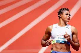 Nigerian sprinter blessing okagbare don comot from di tokyo olympics after organisers suspend her because she fail drug test. Okagbare Runs Wind Assisted 10 63 100m In Lagos Report World Athletics
