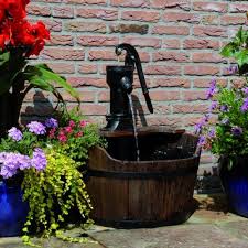 Sol 72 Outdoor Gartenbrunnen Aus Holz Gartenbrunnen Wasserpumpe Garten Wasserelemente Im Freien