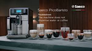 Espresso machine cleaning solution saeco incanto manual. Saeco Picobaristo Troubleshooting The Machine Does Not Dispense Coffee Or Any Water Youtube