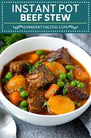 Under 20 minutes from start to finish! Instant Pot Beef Stew Dinner At The Zoo