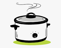 Once you have a feel for the timing of your crock pot, you won't need to do this step. Slow Cooker Clip Art Crock Pot Clip Art Free Free Transparent Clipart Clipartkey