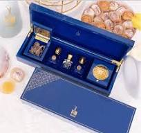 In Stock Luxury MDF Perfume Packaging Orange Arabic Attar Bottle Watch Box with Oud Paint Wooden Jewelry Case
