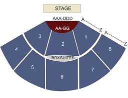 Pacific Amphitheatre Costa Mesa Ca Seating Chart Stage
