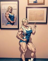 female muscle growth comic - SeaArt Al - Free Al Art Generator
