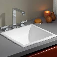 square undermount bathroom sink