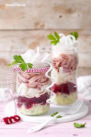 Jetzt ausprobieren mit ♥ chefkoch.de ♥. Leberkase Salat Im Glas Mit Roter Bete Ziegenkase Rettich Nicest Things