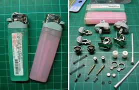Turn on the edge light. Turn A Lighter Into A Mini Bike Bored Panda