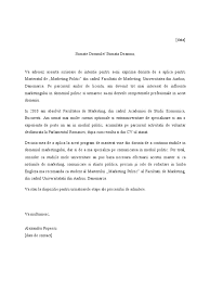 Scrisoarea de intenţie este cunoscută și sub denumirea de scrisoare de motivaţie sau de prezentare. Model Scrisoare De Intentie Pentru Masterat Strainatate