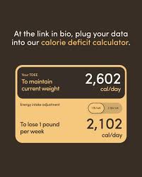 Image result for Energy Deficit Calculation