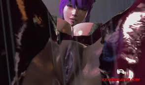 Purple Haired Hottie & Police Officers Outdoor Threesome - wankoz.com