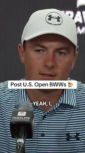 Post Game Interview After Golf Round