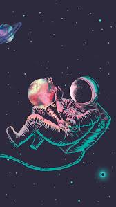 Astronaut digital wallpaper, astronaut digital wallpaper, space. Astronaut In Space Cartoon Wallpaper Novocom Top