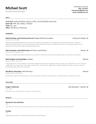Entry Level Junior Web Developer Resume Receiving Few Responses Resumes