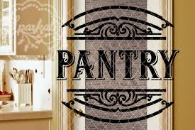 Built for fun by icons8. Pantry Door Or Sign Svg Stencil Farmhouse Themed By Sparkal Designs Thehungryjpeg Com