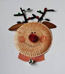 Basteln mit watte weihnachten dansenfeesten. Weihnachtsdeko Mit Kindern Aus Papptellern Basteln