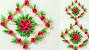 Metal Flower Wall Decor