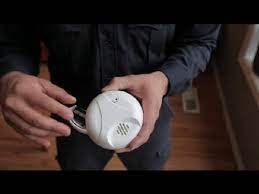 Changing a smoke detector battery is essential to maintaining its operation. How To Change The Battery In Hard Wired Smoke Alarms Home Safety Youtube