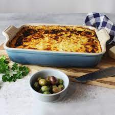 With bacon, caramelized onions, and scallions, this casserole tastes a lot like a loaded baked potato. Incredible Moussaka With Yogurt Bechamel Luvele De