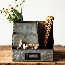 Also set sale alerts and shop exclusive offers only on shopstyle. Galvanized Desk Organizer Antique Farmhouse