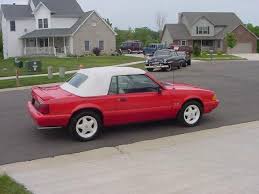 Image result for Bright Red 1992 Mustang